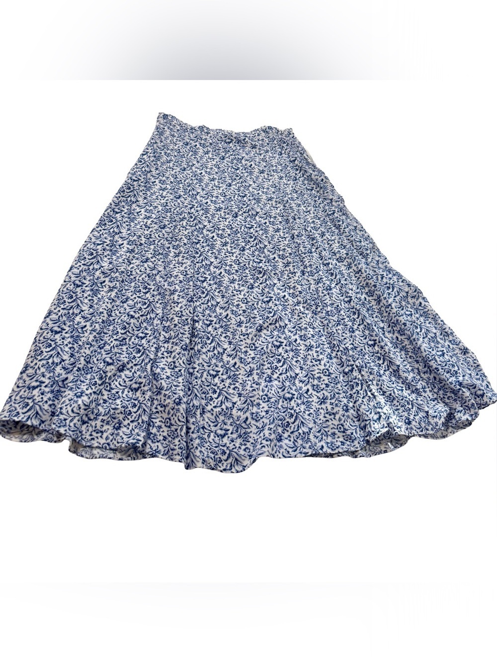 Banana Republic Petite 2-Piece Blue & White Floral Set - Petite Small / 8 - Picture 5 of 10